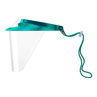 Op-D-Op - 206PV-TL Face Shield Kit Polysoft One Size Fits Most Full Length Anti-fog Reusable NonSterile
