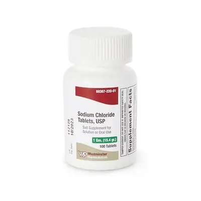 Westminster Pharmaceuticals - 69367022001 Westminster Pharmaceuticals Sodium Chloride Supplement