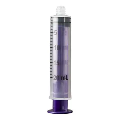 Vesco Medical - VED-620EO Enteral / Oral Syringe Vesco® 20 mL Enfit Tip Without Safety