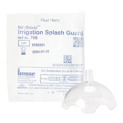 Busse Hospital Disposables - 766 Saf-Shield* Irrigation Splash Guard