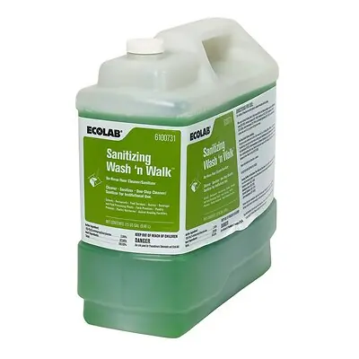 Ecolab - 6100731 Sanitizing Wash 'n Walk™ Floor Cleaner