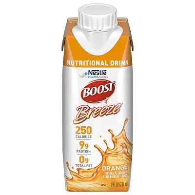 Nestle Healthcare Nutrition - 00043900128016 Boost Breeze® Orange Nutritional Drink