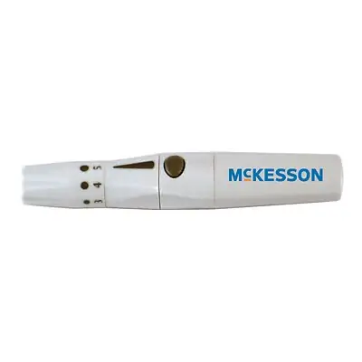 McKesson Brand - 06-005X McKesson Push Button Activation Lancing Device for Fingers