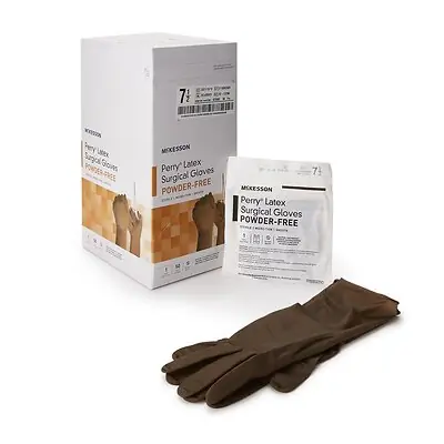 McKesson Brand - 20-1375N McKesson Perry® Latex Surgical Glove