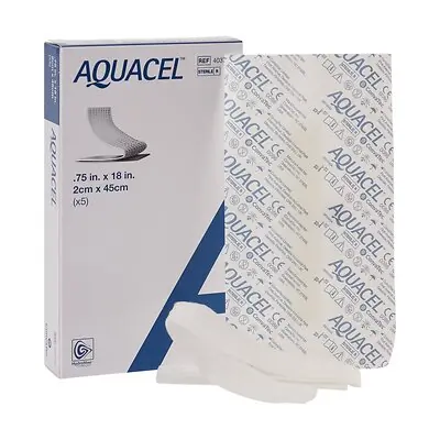 ConvaTec - 403770 Aquacel® Ribbon Hydrofiber Gelling Fiber Wound Dressing