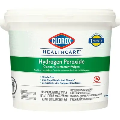 The Clorox Company - 30826 Clorox Healthcare® Hydrogen Peroxide Cleaner Disinfectant Wipes