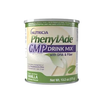 Nutricia North America - 201647 Oral Supplement PhenylAde® GMP Vanilla Flavor Powder 13.2 oz. / 375 Gram Canister