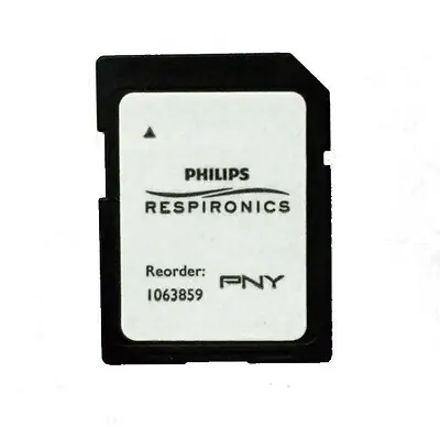 Respironics 1063859 - CPAP SD Card CPAP / BPAP Software & Connectivity CPAP Machines - 1/Each, 10/Pack