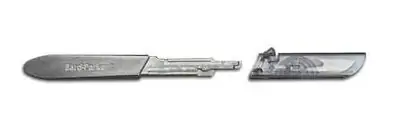 Aspen Surgical Products - 373911 Safety Surgical Blade Bard-Parker® Stainless Steel No. 11 Sterile