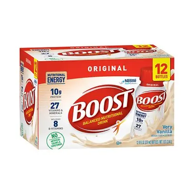 Nestle Healthcare Nutrition - 00041679028025 Boost® Original Vanilla Balanced Nutritional Drink
