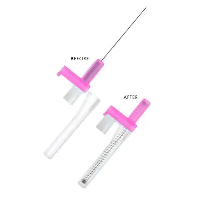 Retractable Technologies - 85091 Safety Hypodermic Needle EasyPoint® 1-1/2 Inch Length 18 Gauge Regular Wall Retractable Safety Needle