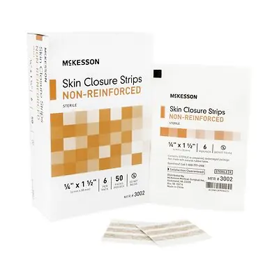 McKesson Brand - 3002 McKesson Nonreinforced Skin Closure Strip