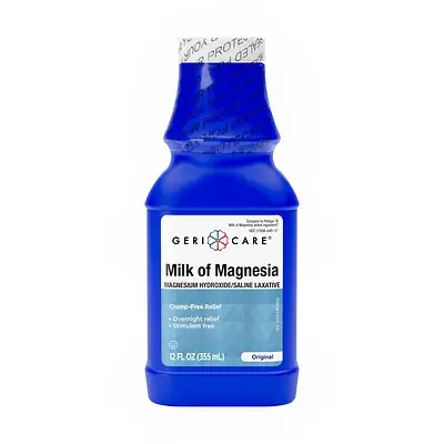 Geri-Care - QMOM-12-GCP Geri-Care® Magnesium Hydroxide Saline Laxative
