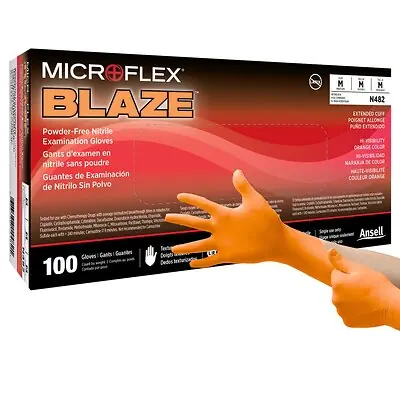 Microflex Medical - N482 Microflex® Blaze® Nitrile Exam Glove