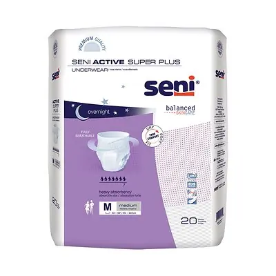 TZMO USA Inc - S-ME20-AP1 Seni® Active Super Plus Overnight Heavy Absorbent Underwear