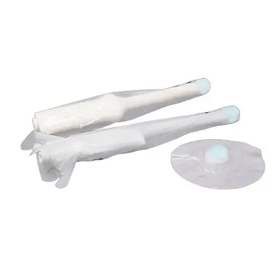 Sheathing Technologies - 47080 Ultrasound Probe Cover with Debris Shield Sheathes™ 1 X 8 Inch Non Latex NonSterile Rolled