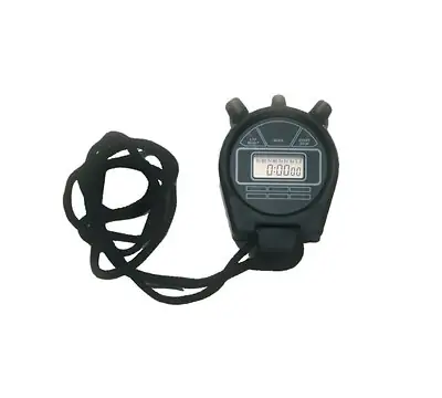 Fabrication Enterprises - 12-2100 Stop Watch with Clock