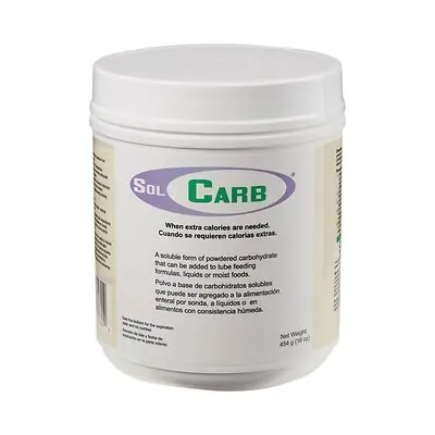 Epic Pharmaceutical Industries Corp - 7001-N SolCarb® Soluble Form of Powdered Carbohydrate