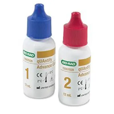 Bio-Rad Laboratories - 12007028 Assayed Control qUAntify® Advance Multiple Analytes Bi-Level 6 X 12 mL