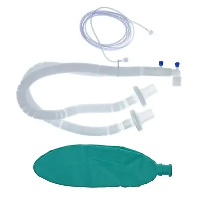 Sun Med - A5U52XX4 Anesthesia Breathing Circuit Expandable Tube 108 Inch Tube Dual Limb Adult 3 Liter Bag Single Patient Use