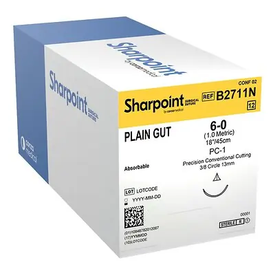 Surgical Specialties - B2711N Surgical Specialties™ Suture with Needle