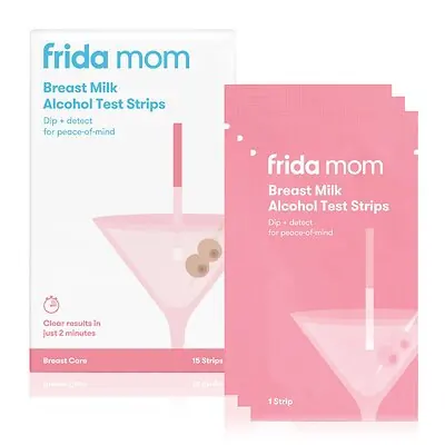 Fridababy LLC - 100001399 frida mom Breast Milk Alcohol Detection Test Strips