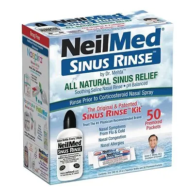 Neilmed Products - 05928000100 Neilmed® Sinus Rinse™ Saline Nasal Rinse Kit