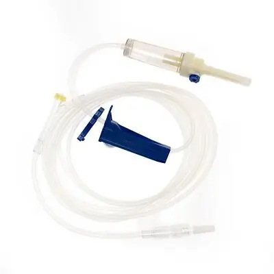 TrueCare Biomedix - TCBINF621 IV Pump Set TrueCare™ Pump 1 Port 10 Drops / mL Drip Rate Without Filter 100 Inch Tubing Solution