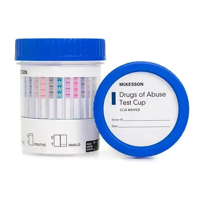 McKesson Brand - 16-6125A3 McKesson 12-Drug Panel with Adulterants Drugs of Abuse Test