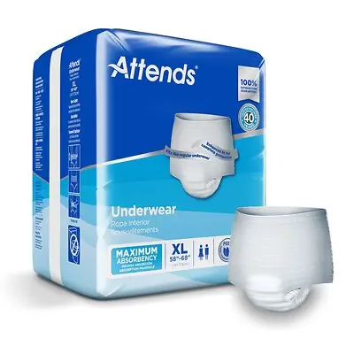 Attends Healthcare Products - AP0740 Attends® Extra Absorbency Underwear