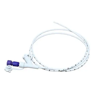 Vesco Medical - VED-21410S Nasogastric Feeding Tube 10 Fr. 45 Inch Tube Polyurethane NonSterile