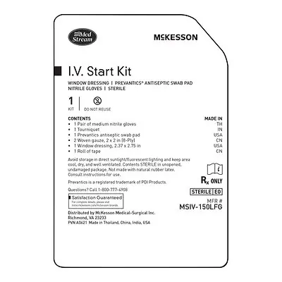 McKesson Brand - MSIV-150LFG IV Start Kit McKesson