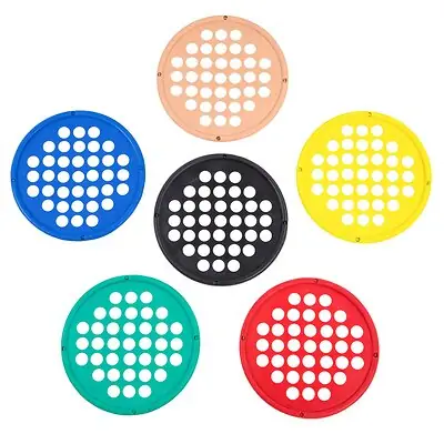 Fabrication Enterprises - 10-0886 Web Hand Exerciser CanDo® Tan / Yellow / Red / Green / Blue / Black