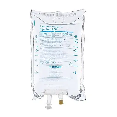 B. Braun - L7501 Lactated Ringer's Solution IV Solution 500 mL