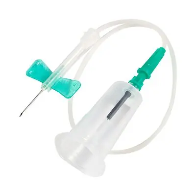 Greiner Bio-One - 450160V1 Blood Collection Set with Holder 21 Gauge 3/4 Inch Needle Length Safety Needle 12 Inch Tubing Sterile
