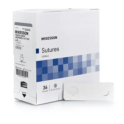 McKesson Brand - SZ494G McKesson Suture with P-13 Needle