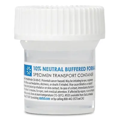 StatLab Medical Products - NB0115 StatClick™ Prefilled Formalin Container