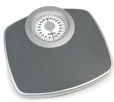 Hopkins Medical Products - 689401 Floor Scale Dial Display 400 lbs. / 181 kg Capacity Gray Analog