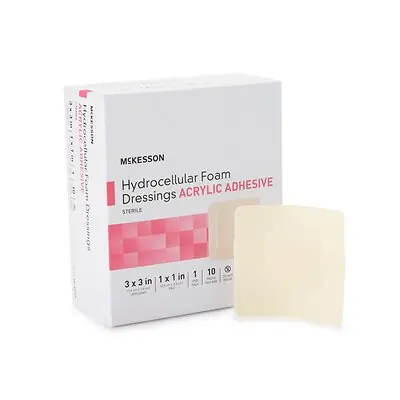 McKesson Brand - 16-4670 McKesson Adhesive Foam Dressing with Border