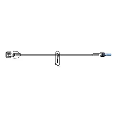 McKesson Brand - MS416 IV Extension Set McKesson Without Port Small Bore 33 Inch Tubing Without Filter Sterile