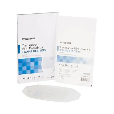 McKesson Brand - 4987 McKesson Octagonal Dressing with Frame-Style Delivery