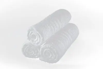 Standard Textile - 40526400 Bath Towel Royal Gold Foundations 20 X 40 Inch OE Cotton 86% / Polyester 14% White Reusable