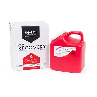 Sharps Compliance - 12000-012 The Sharps Disposal by Mail System® Pro-Tec® Mailback Sharps Collector