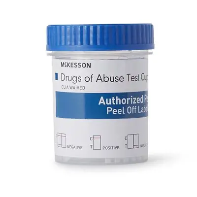 McKesson Brand - 16-8105A3 McKesson 10-Drug Panel with Adulterants Drugs of Abuse Test