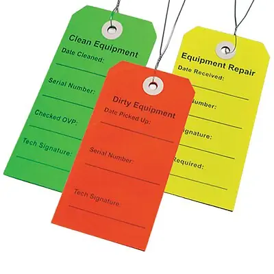 Elkay Plastics - TMUL Elkay® Equipment Tags