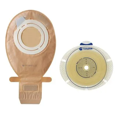 Coloplast - 21002 SenSura® Flex 2-Piece Transparent Ostomy Pouch