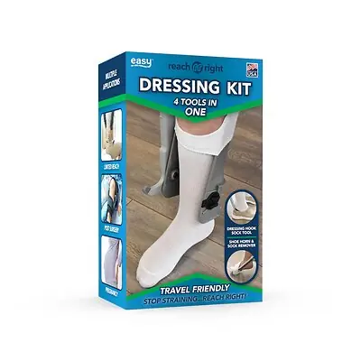 Easy To Use Products LLC - 755 Reach Right Dressing Hip Kit with Shoe Horn