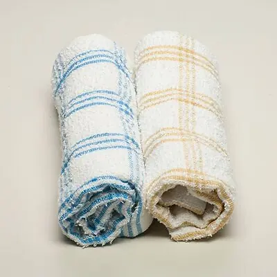 Standard Textile - 97014134 Kitchen Towel 15 X 24 Inch White / Blue Mist
