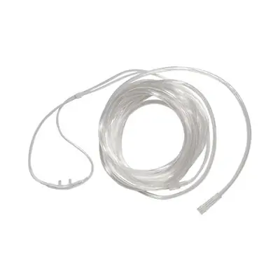Sunset Healthcare - RES1125S Nasal Cannula Sunset Adult Curved Prongs 25 Foot Tubing Low Flow Rate