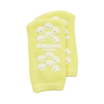 McKesson Brand - 40-3850 McKesson Terries™ Single Tread Slipper Socks
